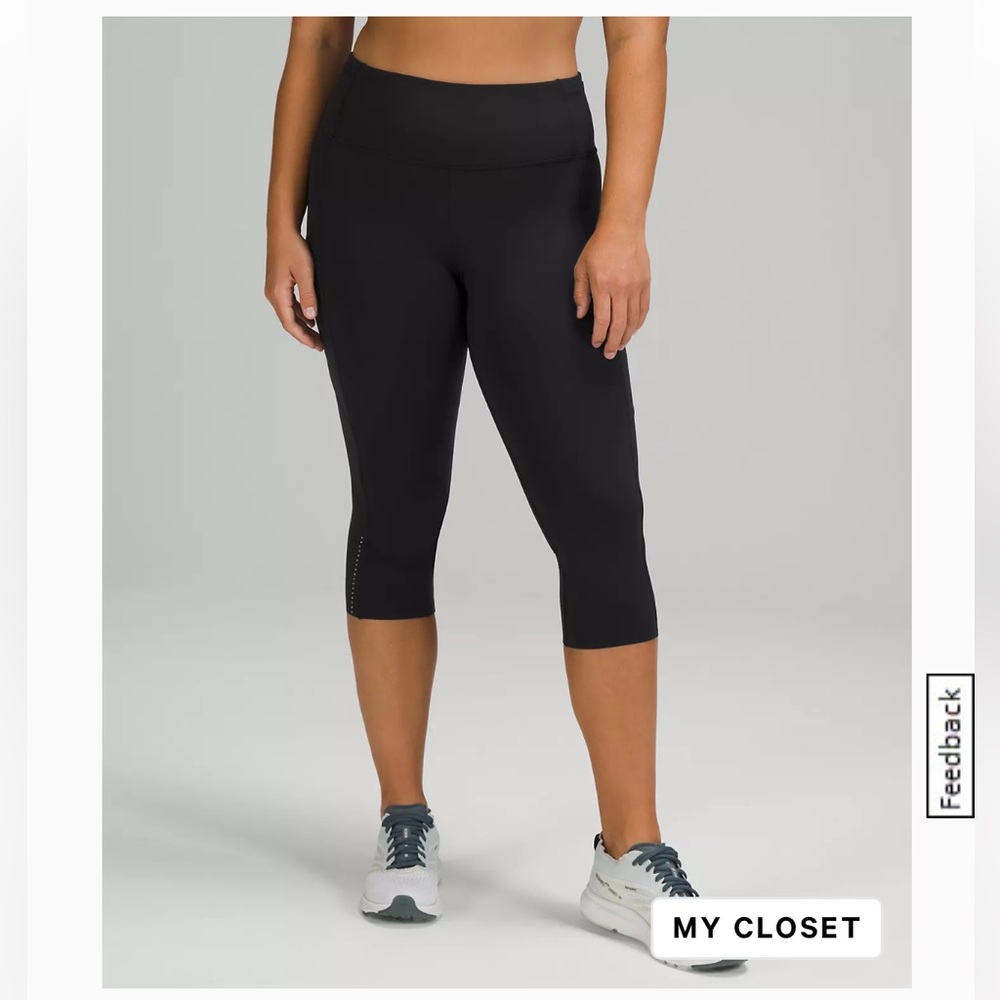 lululemon Fast and Free High-Rise Crop with Pockets
